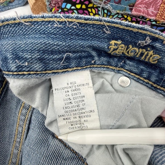 Patchwork Blue Jeans - Picture 12 of 16